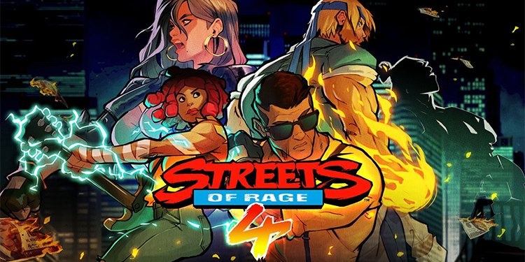 Streets of Rage 4 como uno de los mejores juegos cooperativos de sofá para PS4