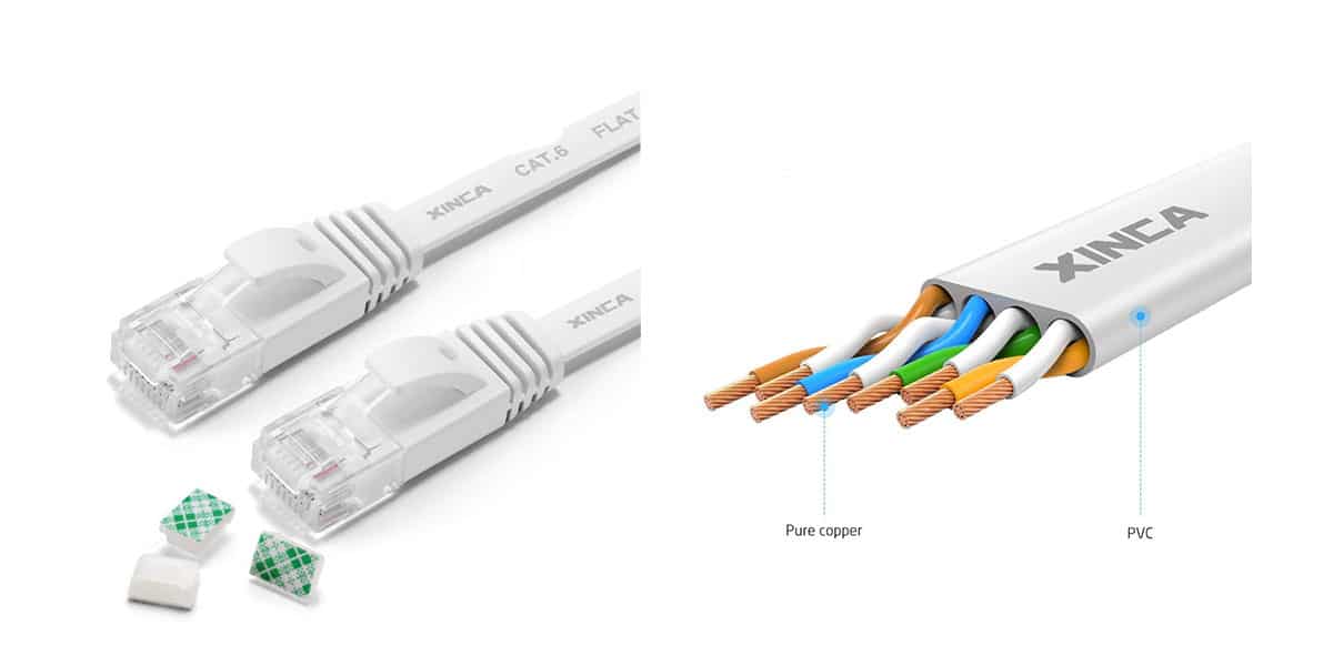 Cable Ethernet XINCA CAT6 para transmisión de PS4