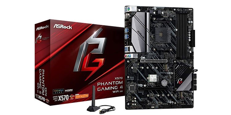 ASRock-X570-Phantom-Gaming---La mejor placa base AMD-Thunderbolt