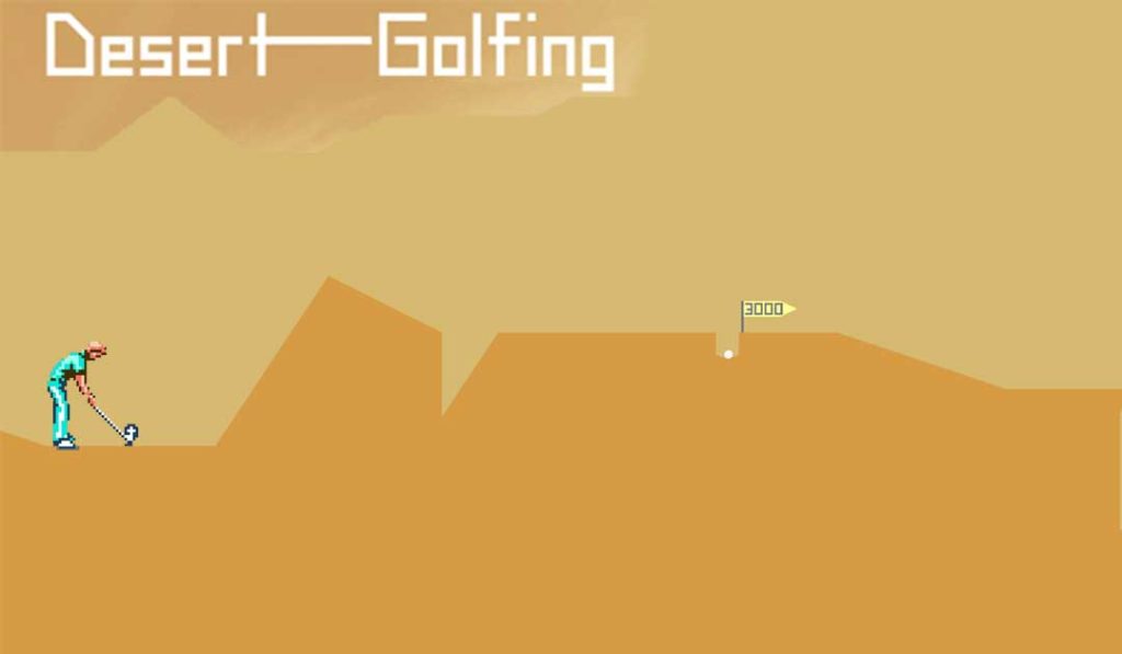 Golf en el desierto