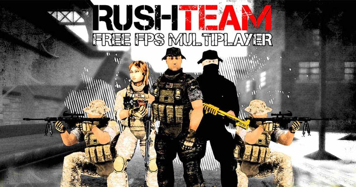Rush Team - Los mejores juegos de disparos basados ​​en Flash