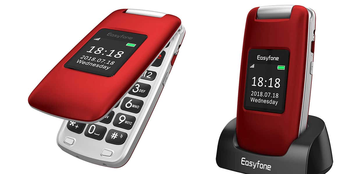 Easyfone Prime A1, el mejor teléfono plegable del mercado