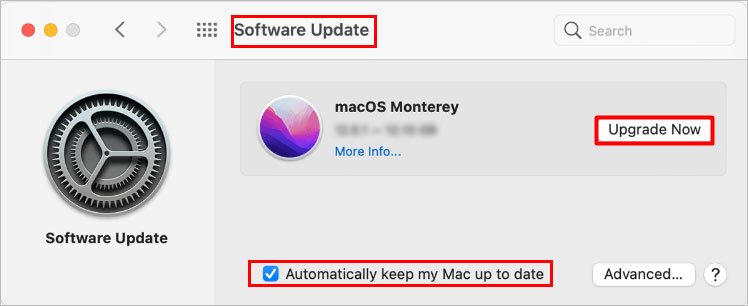 Actualizar Mac