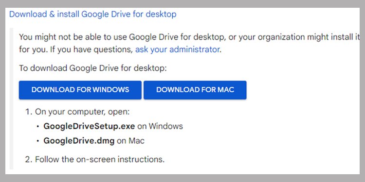 Instalar DriveforDesktop