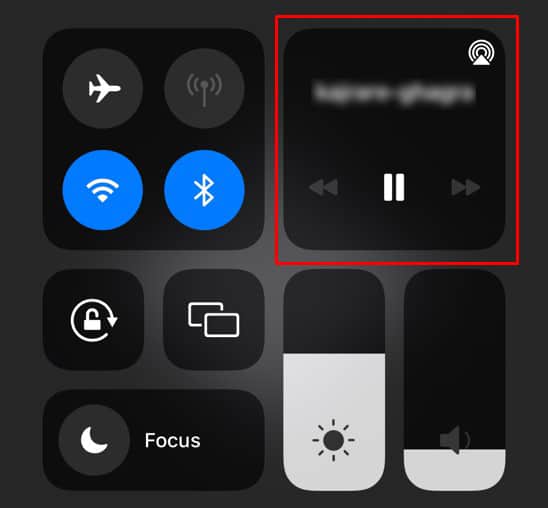 music-tile-in-control-center