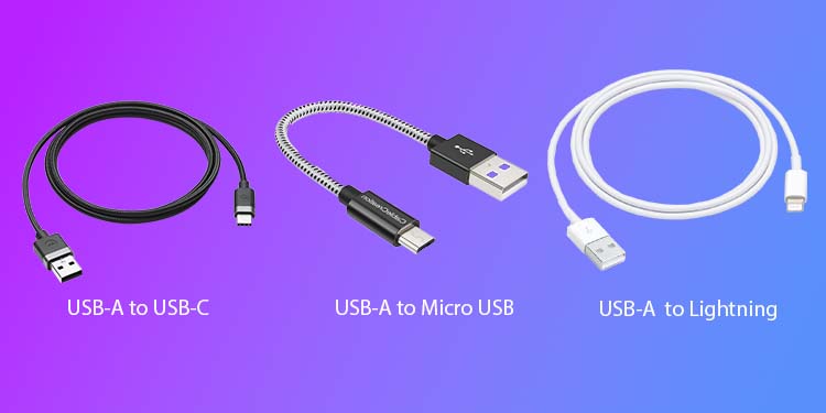usb a to usb cables
