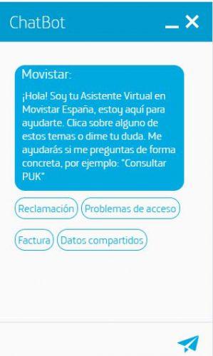 atención al cliente en Movistar