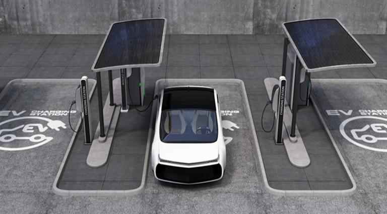 Beneficios carga coche eléctrico placas solares