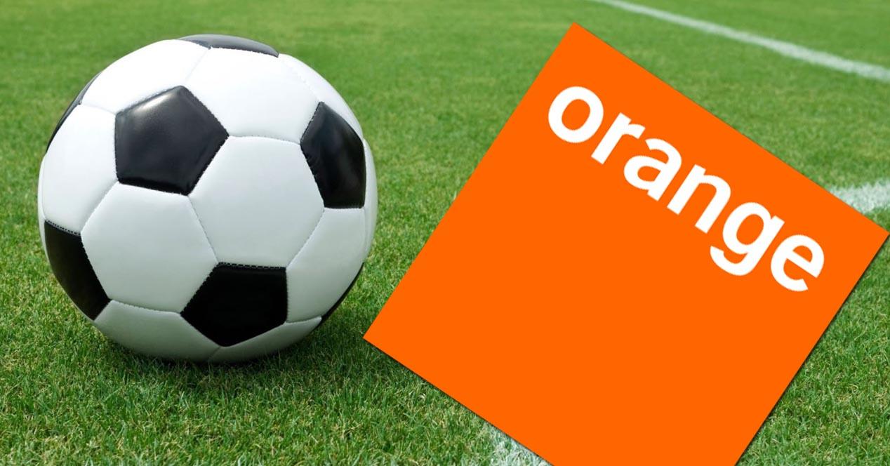 orange futbol