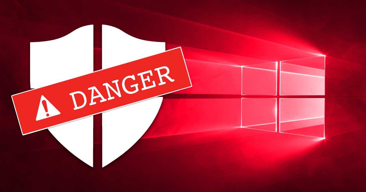 windows 10 peligro antivirus defender